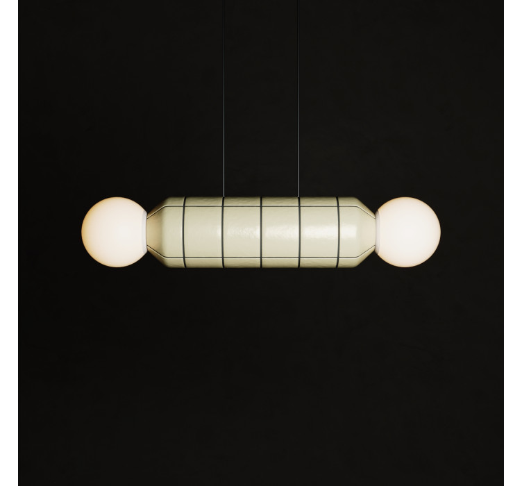 Подвесной светильник NAVAZI MONOCHROME medium horizontal lamp10